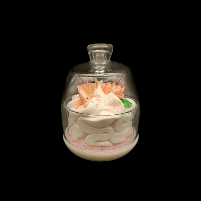 Bougie gourmande parfum Sakura