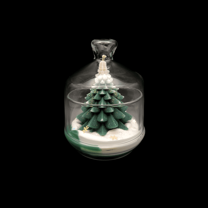 Bougie gourmande parfum Biscuit cannelle - Copie