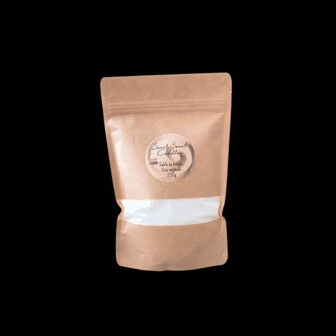 Sable de bougie blanc