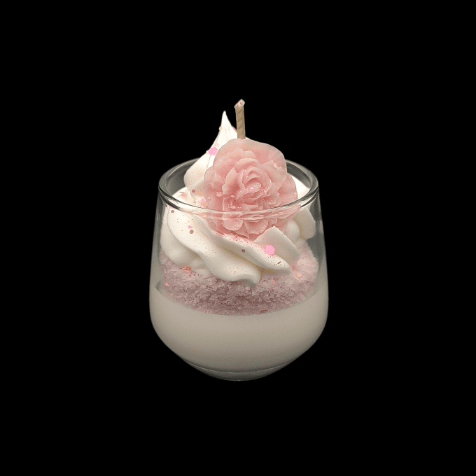 Bougie gourmande XS parfum Rose ancienne