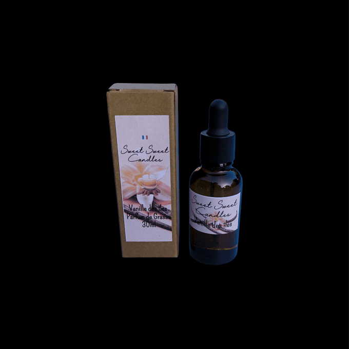 Parfum Vanille des îles pour sable de bougie 