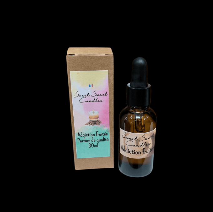 Parfum Addiction fruitée pour sable de bougie 