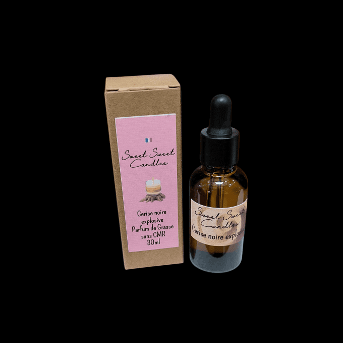 Parfum Cerise noire explosive pour sable de bougie 