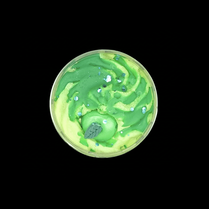Fondant chantilly parfumé Pomme verte