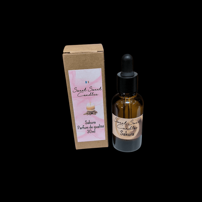 Parfum Sakura pour sable de bougie 